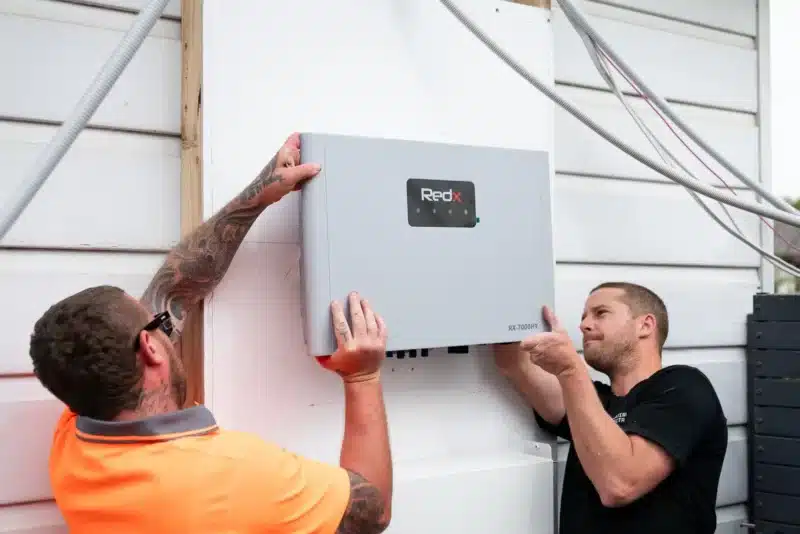 Solar Battery Installation